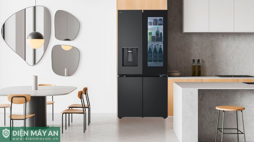 Tủ lạnh LG Inverter 576 lít Multi Door InstaView LFD58BLMAI